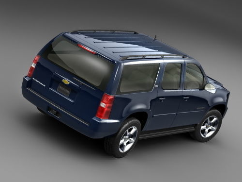 Chevrolet Suburban CG 2007 3D model_4