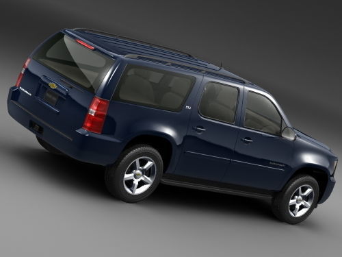 Chevrolet Suburban CG 2007 3D model_1