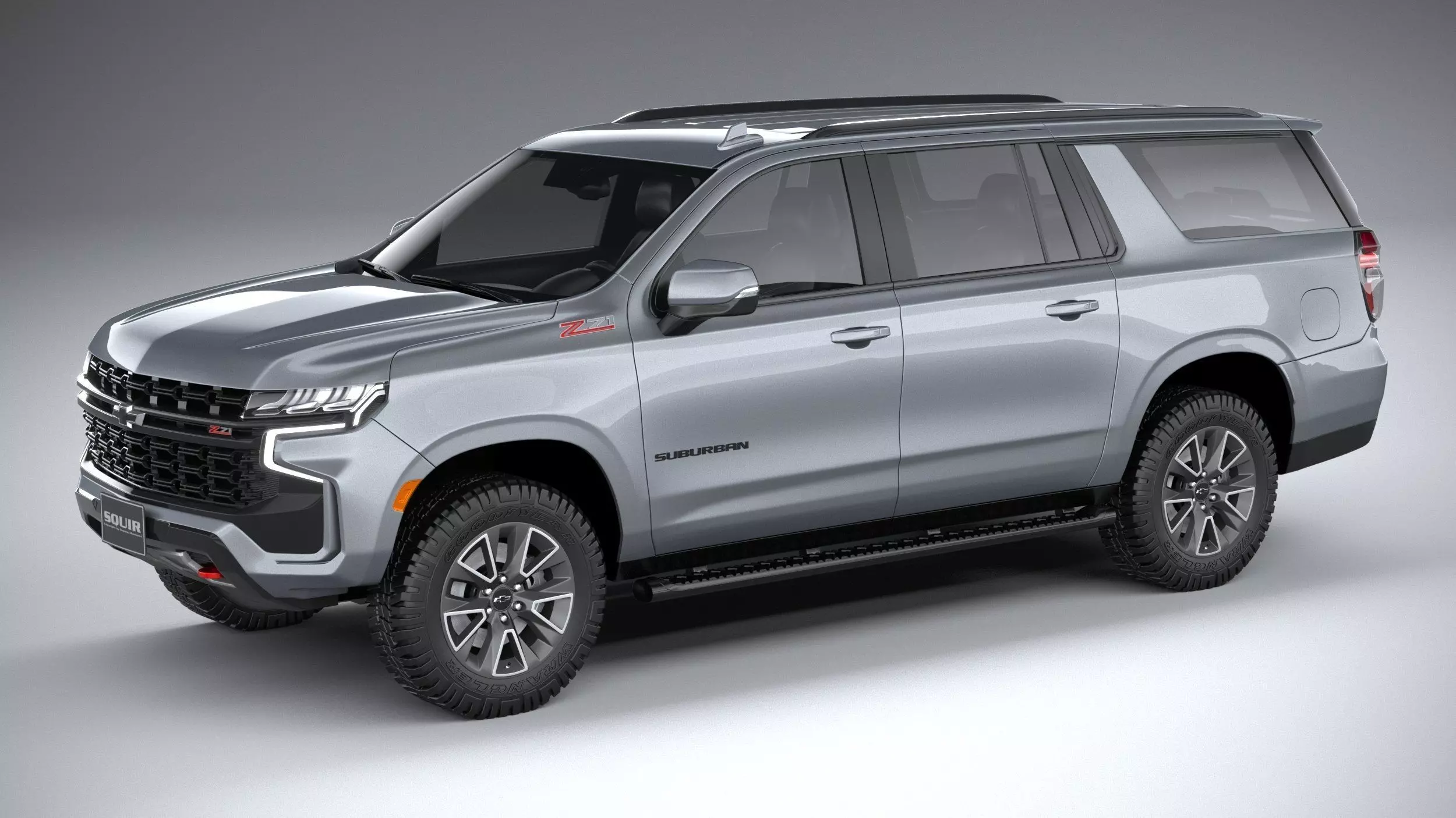 Chevrolet Suburban Z71 CG 2021 3D model_0