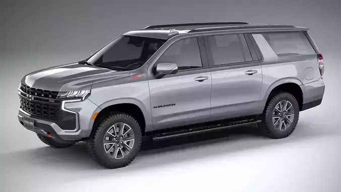 Chevrolet Suburban Z71 CG 2021 3D model