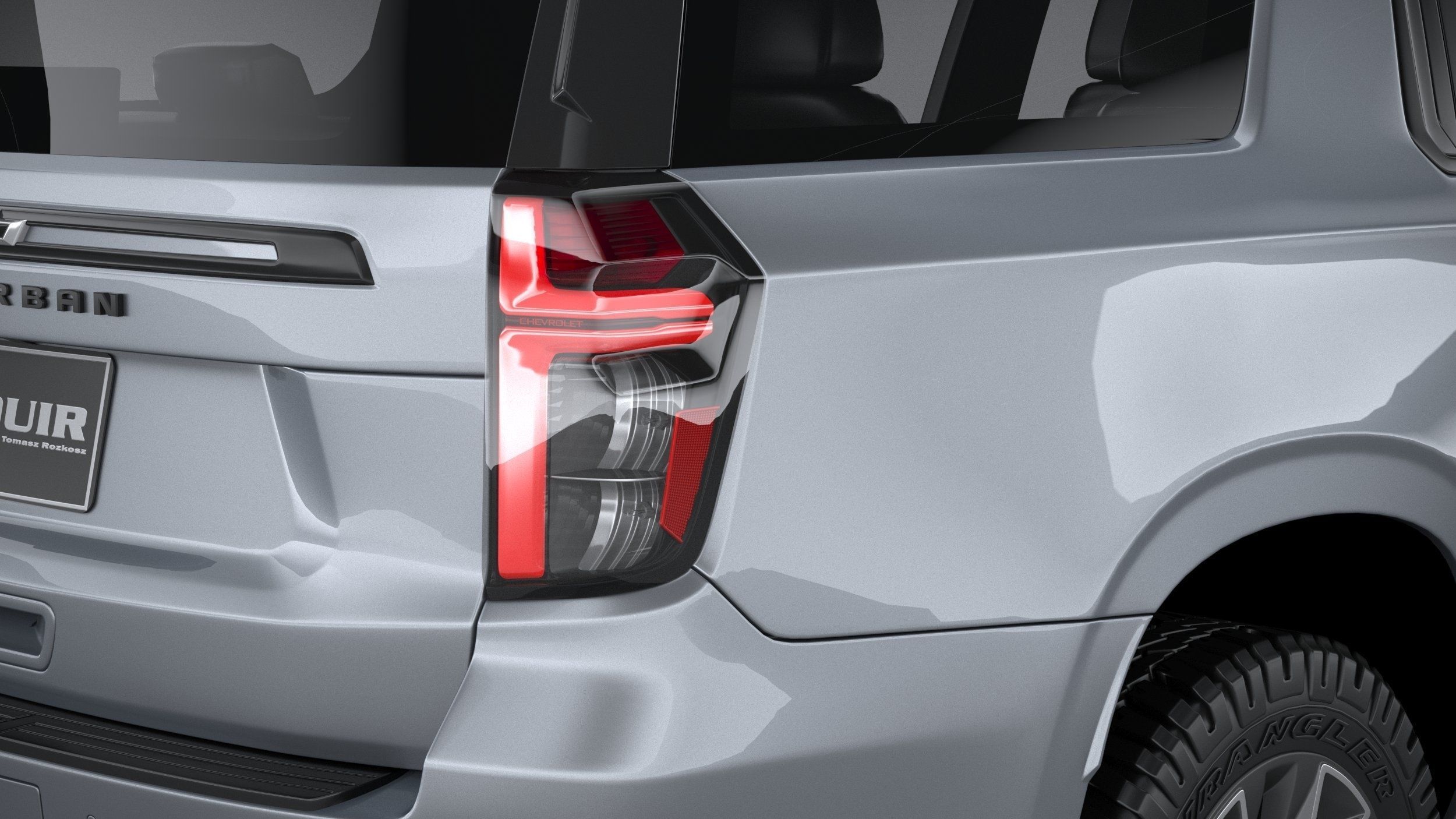 Chevrolet Suburban Z71 CG 2021 3D model_18