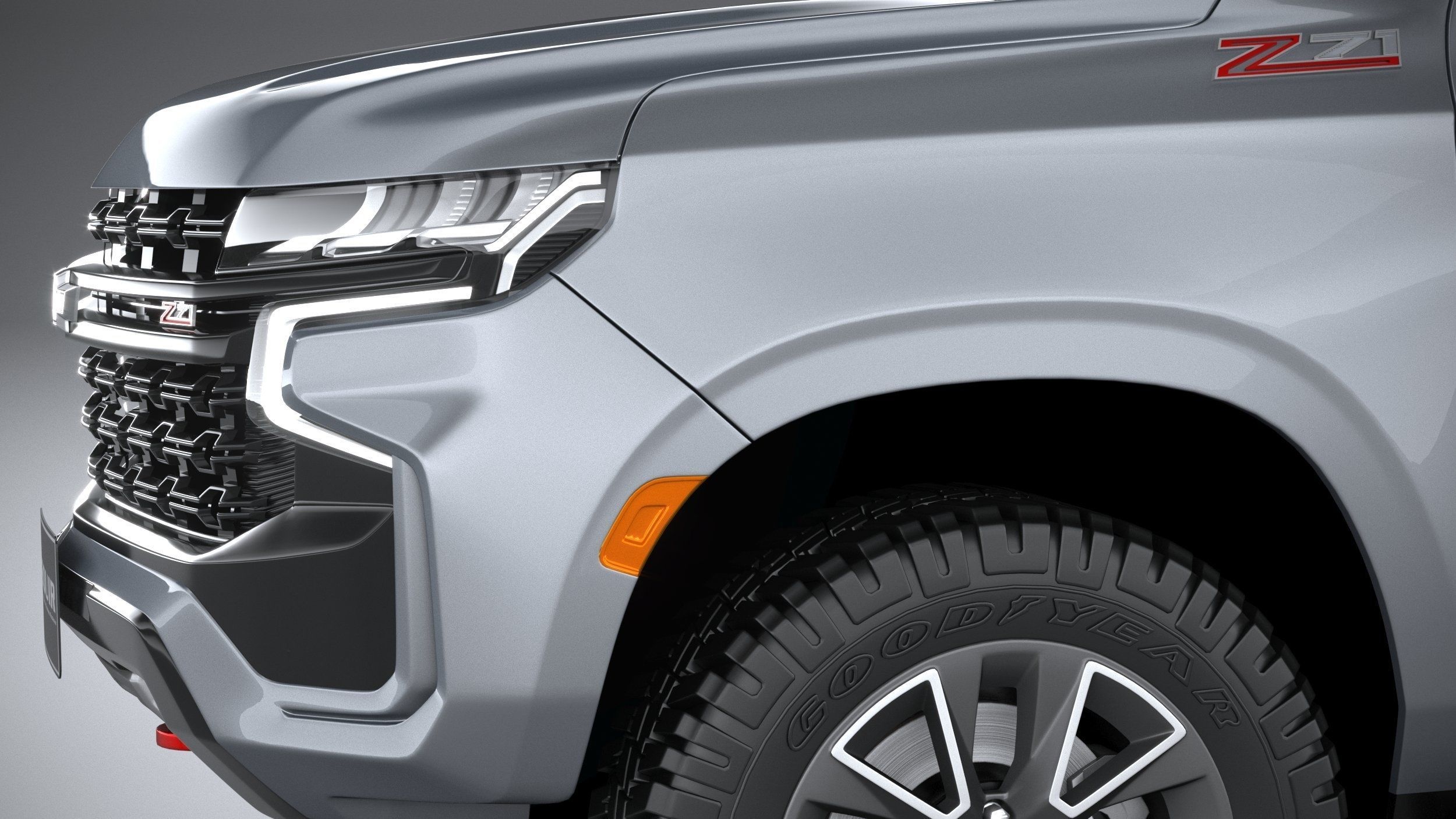 Chevrolet Suburban Z71 CG 2021 3D model_3