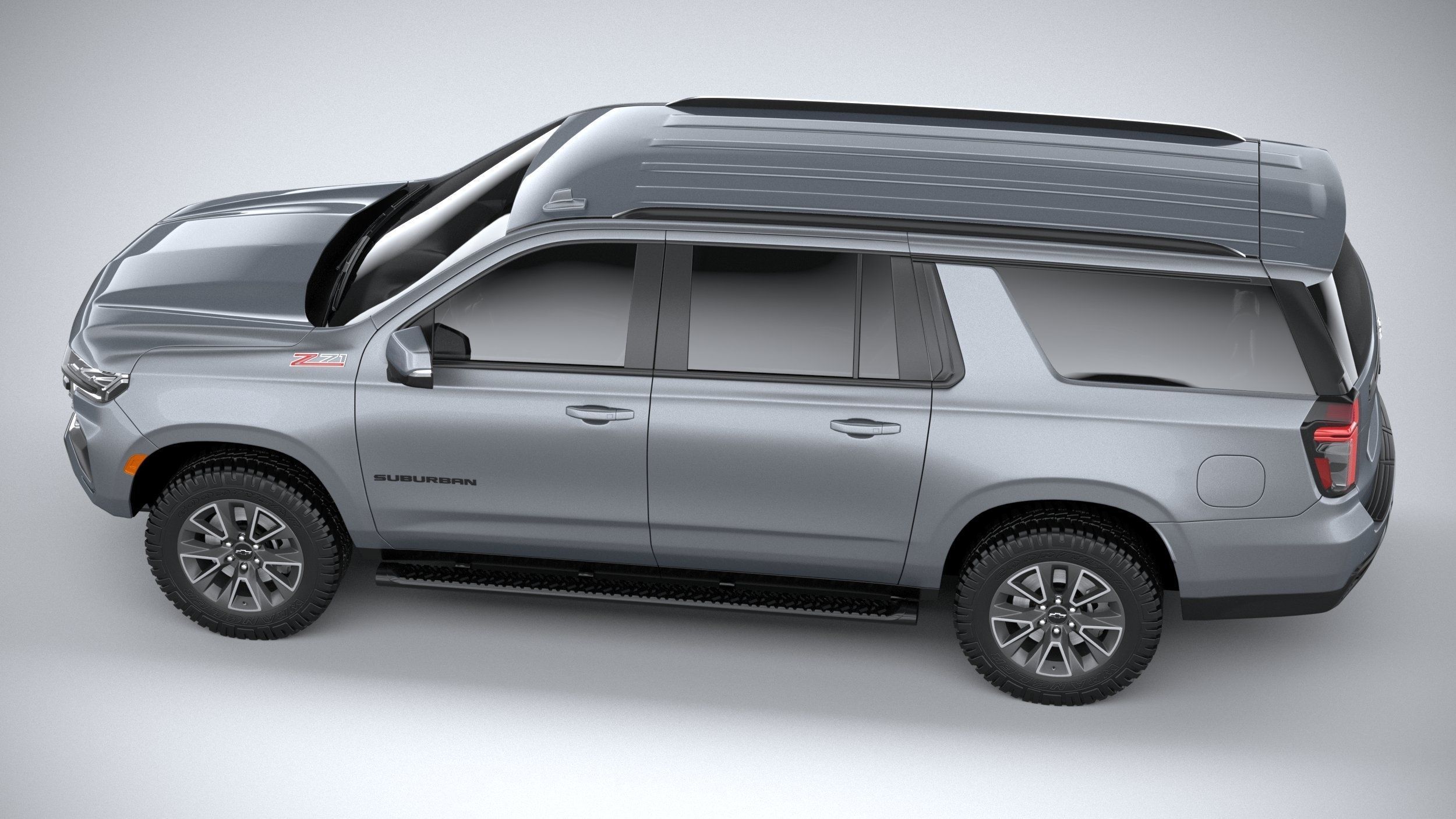 Chevrolet Suburban Z71 CG 2021 3D model_9