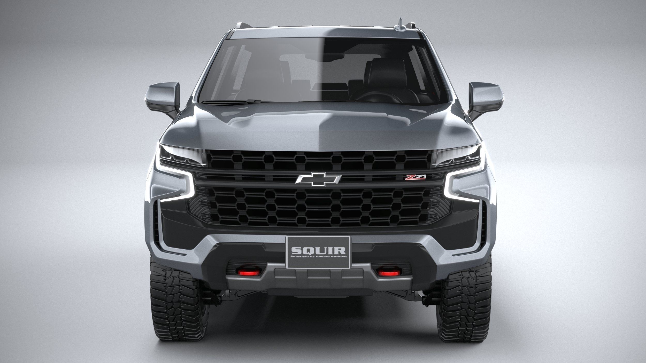 Chevrolet Suburban Z71 CG 2021 3D model_13