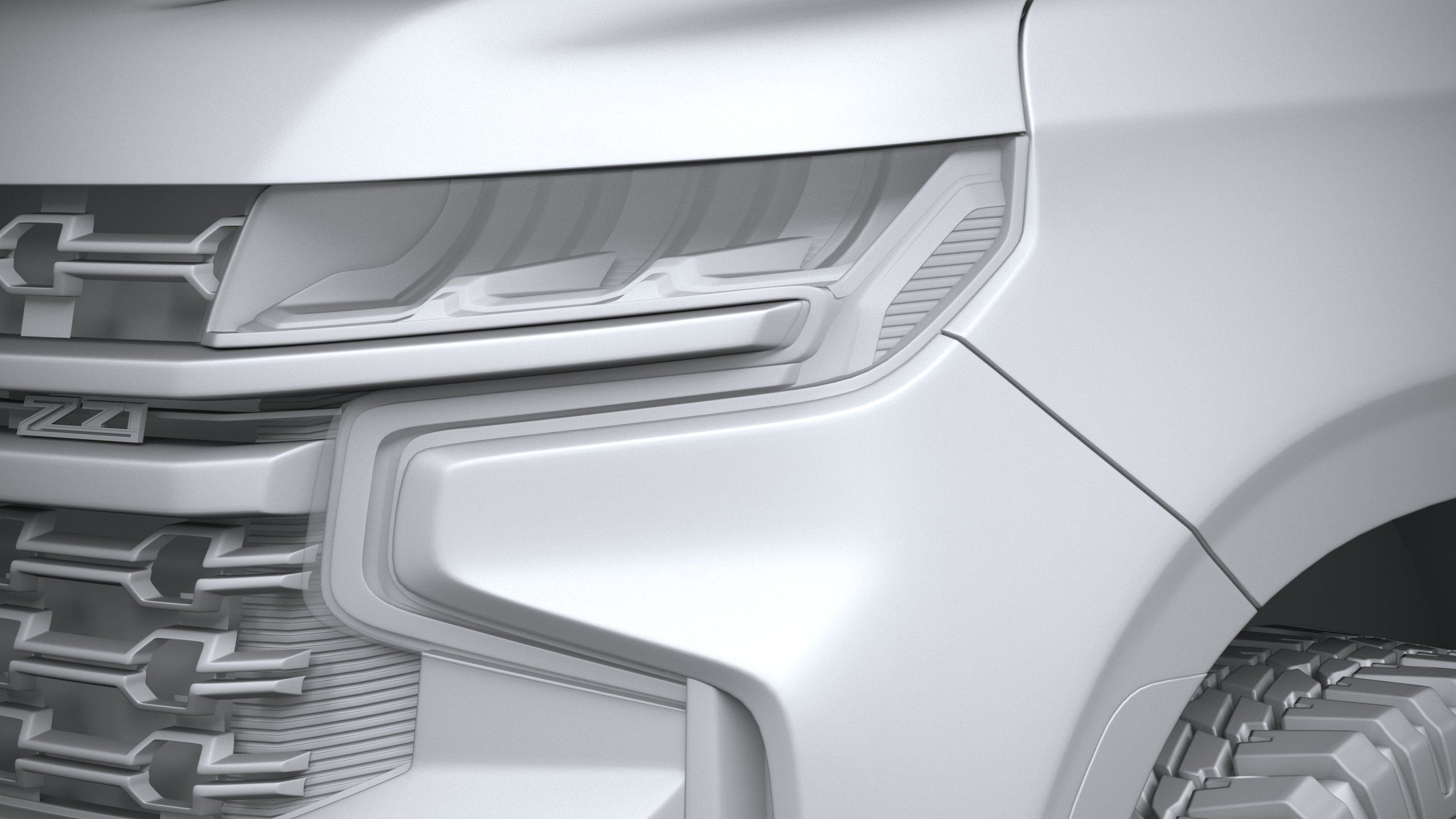 Chevrolet Suburban Z71 CG 2021 3D model_23