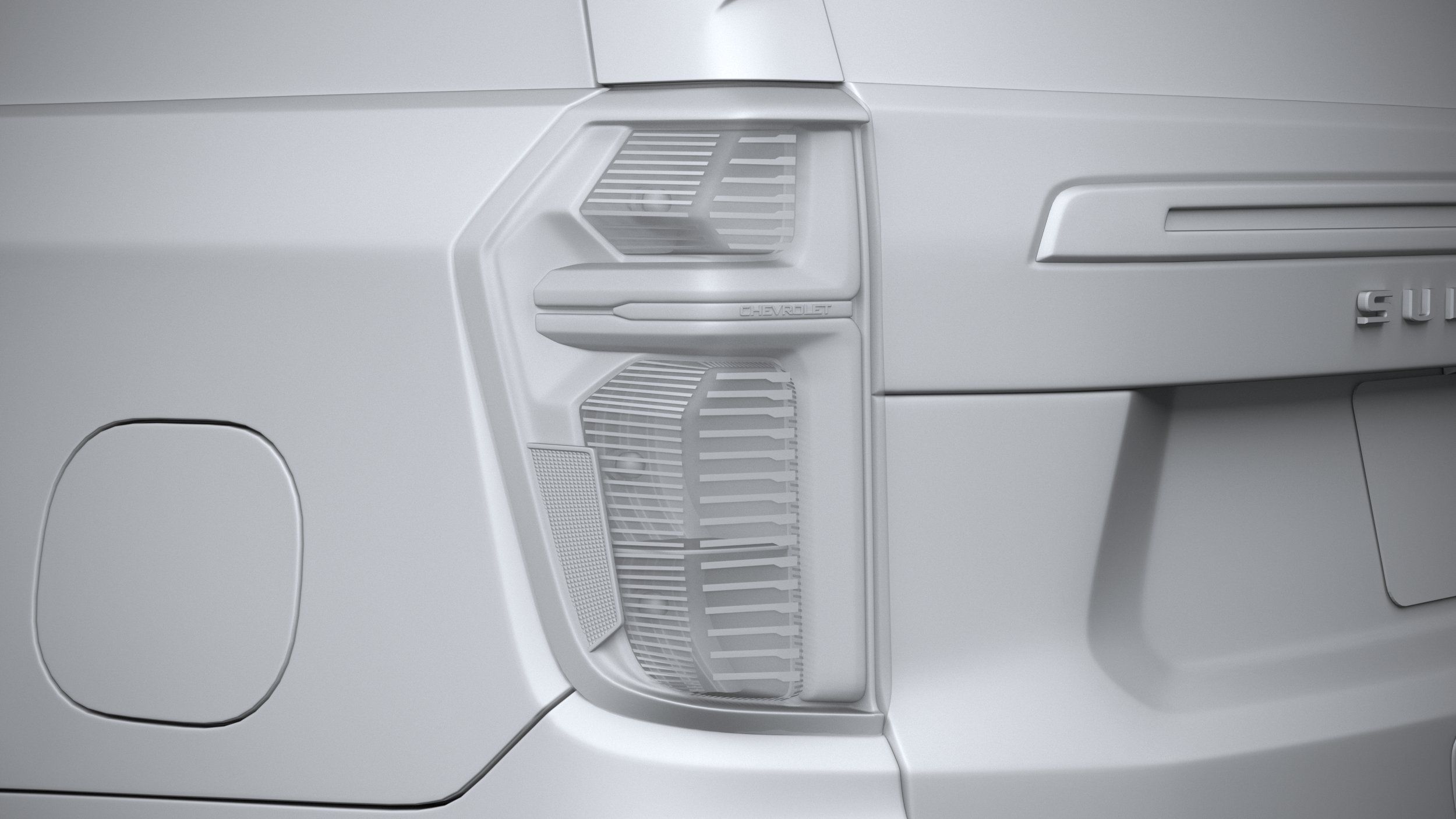 Chevrolet Suburban Z71 CG 2021 3D model_24