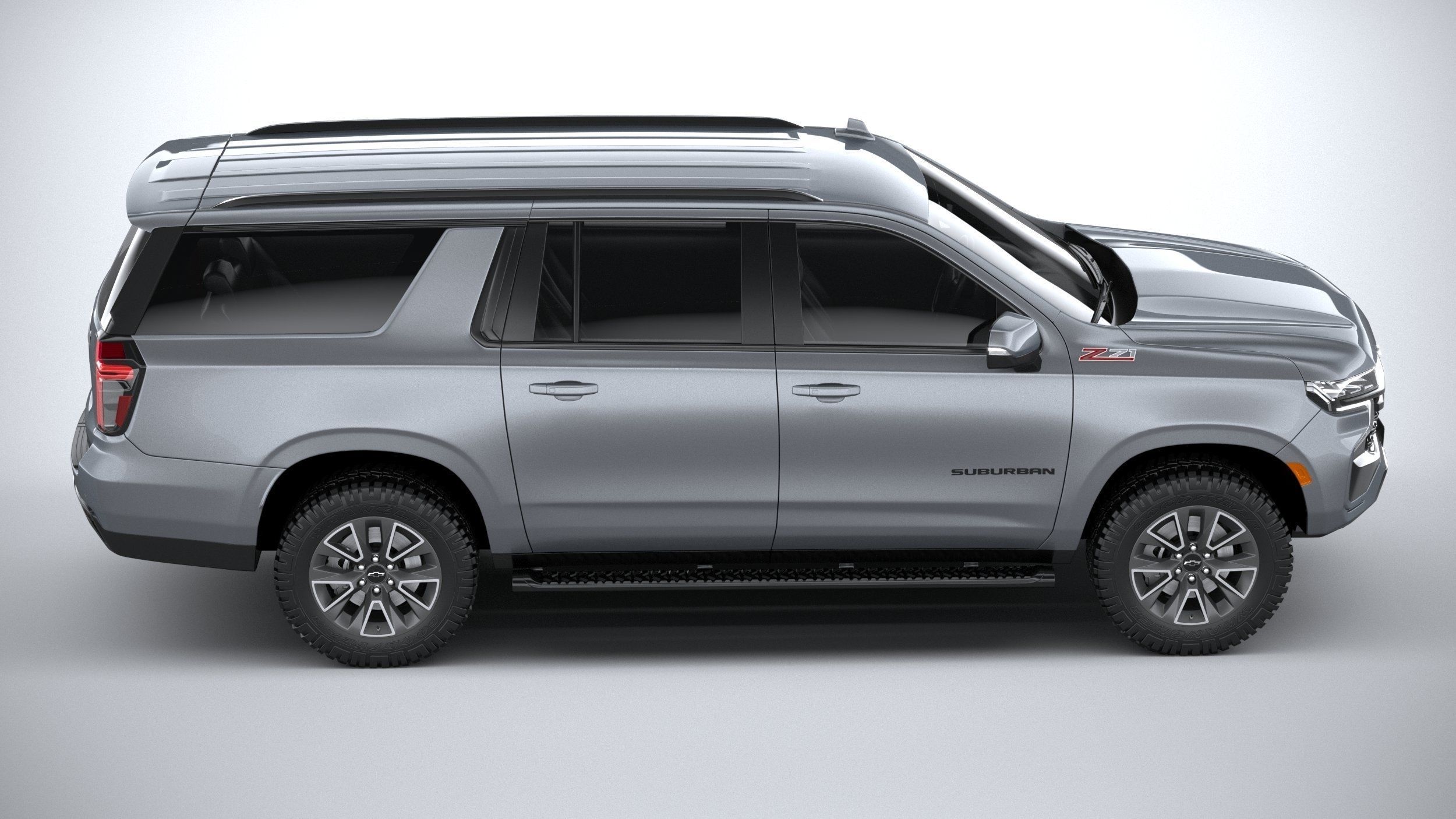 Chevrolet Suburban Z71 CG 2021 3D model_11