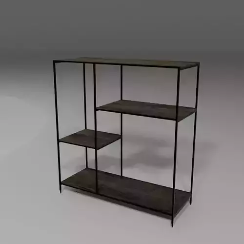 Shelf Low-poly 3D model