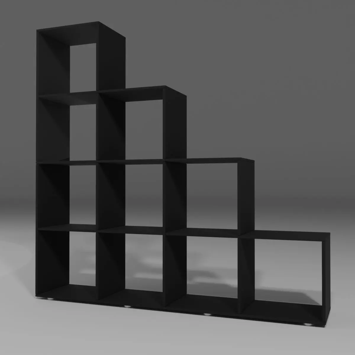 Shelf Low-poly 3D model_0