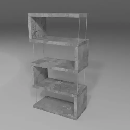 Shelf Low-poly 3D model