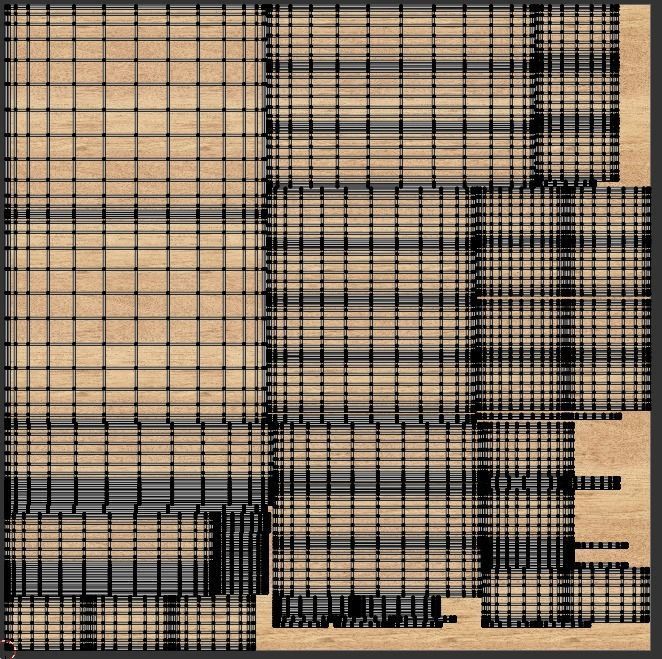 Shelf Low-poly 3D model_4
