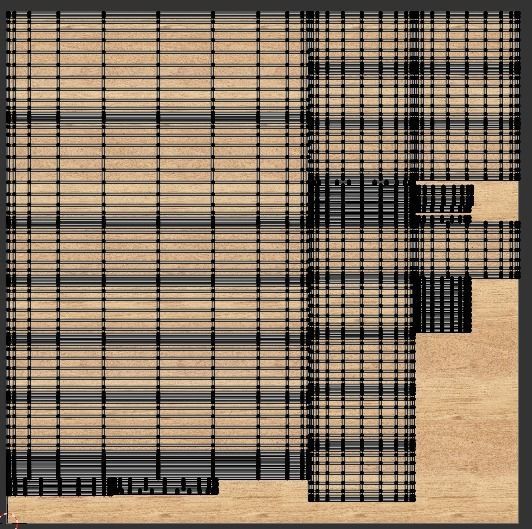 Shelf Low-poly 3D model_4