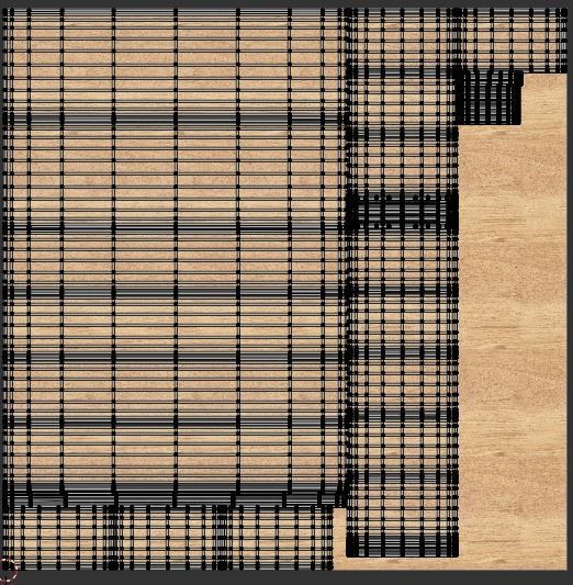 Shelf Low-poly 3D model_5