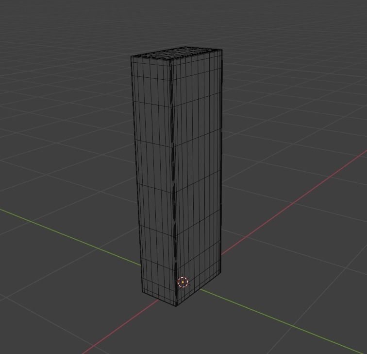 Shelf Low-poly 3D model_3