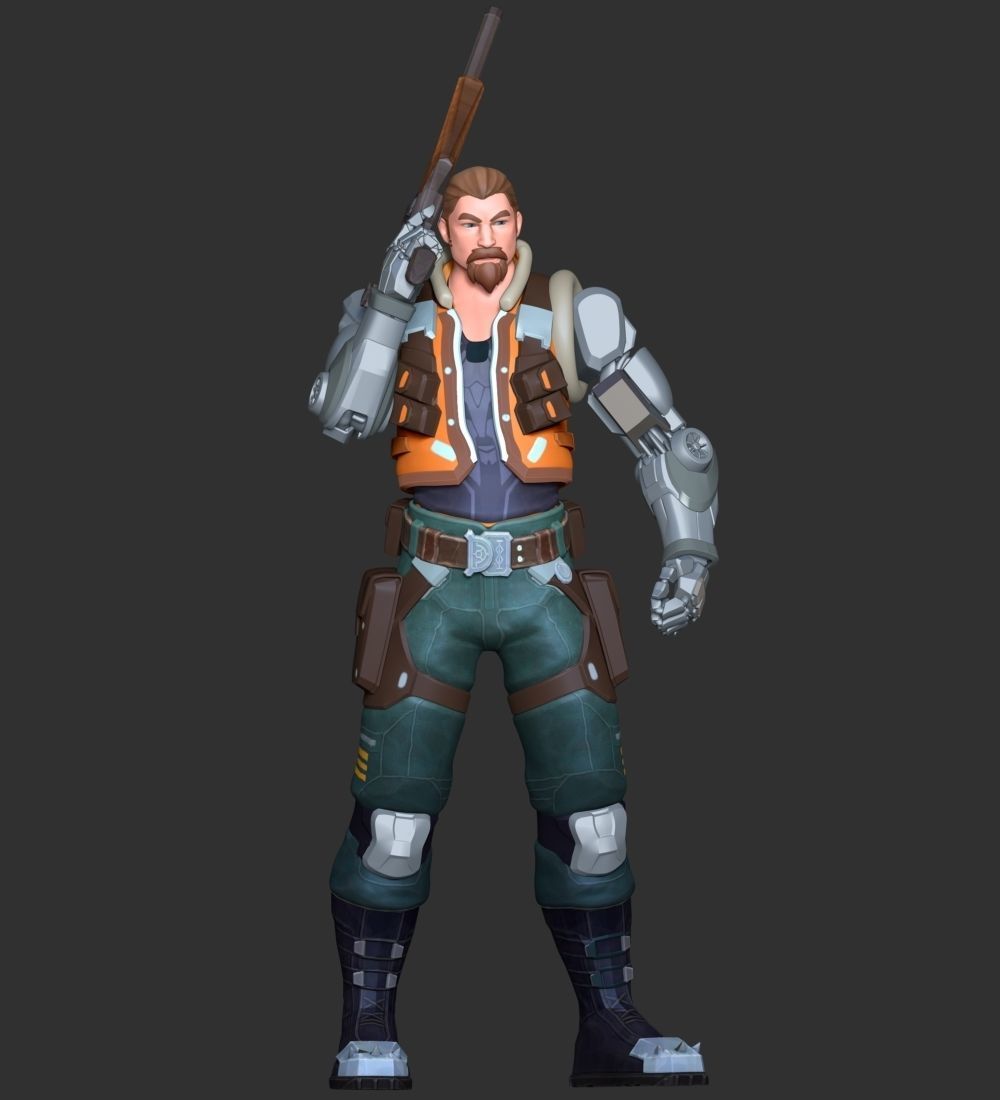 Breach - Valorant 3D print model_6