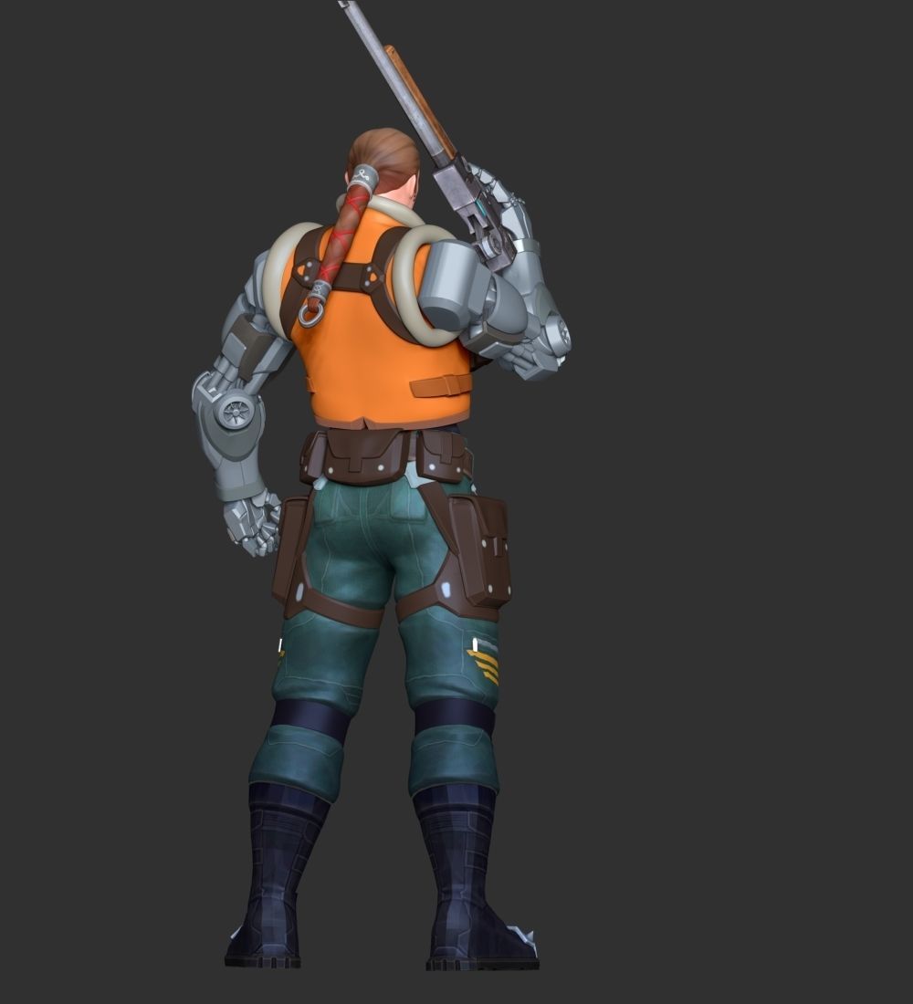 Breach - Valorant 3D print model_9