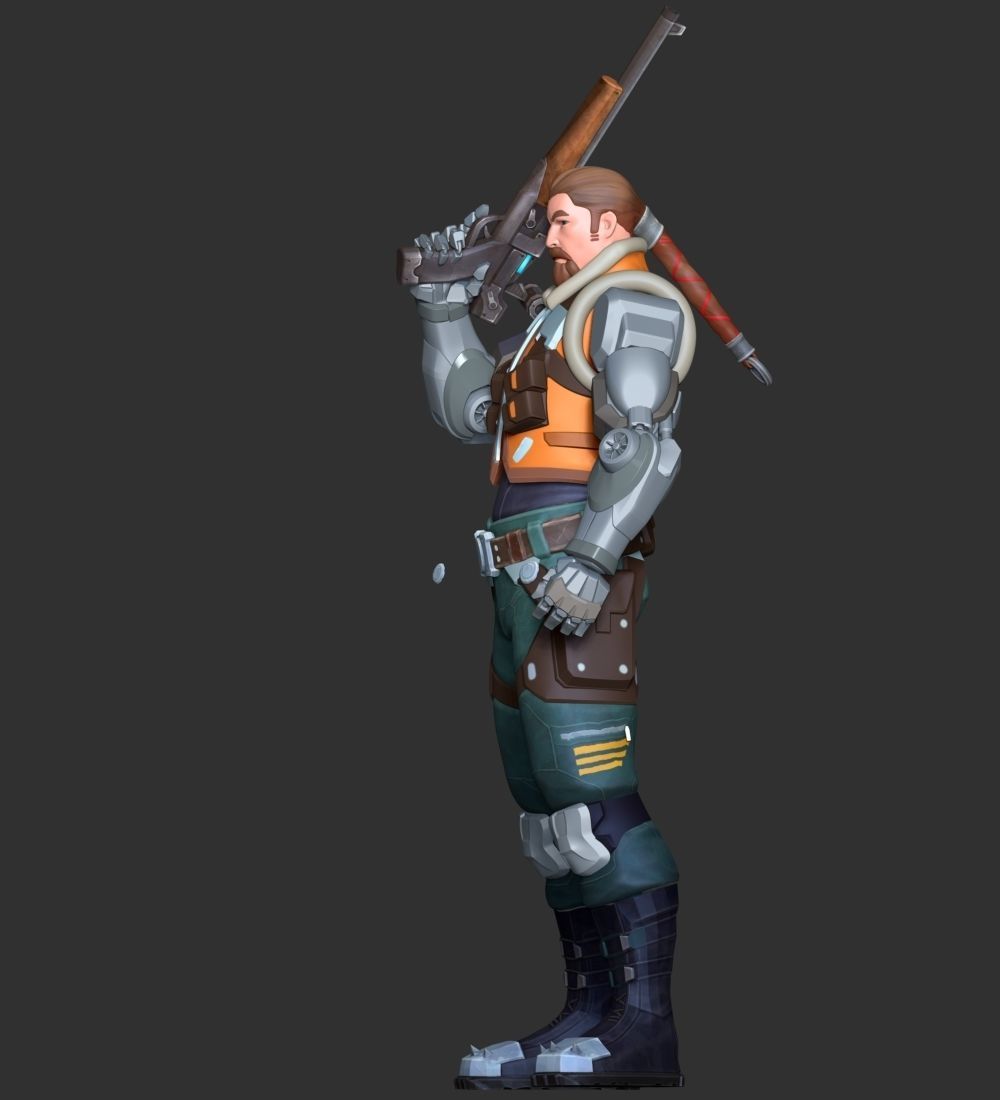 Breach - Valorant 3D print model_5