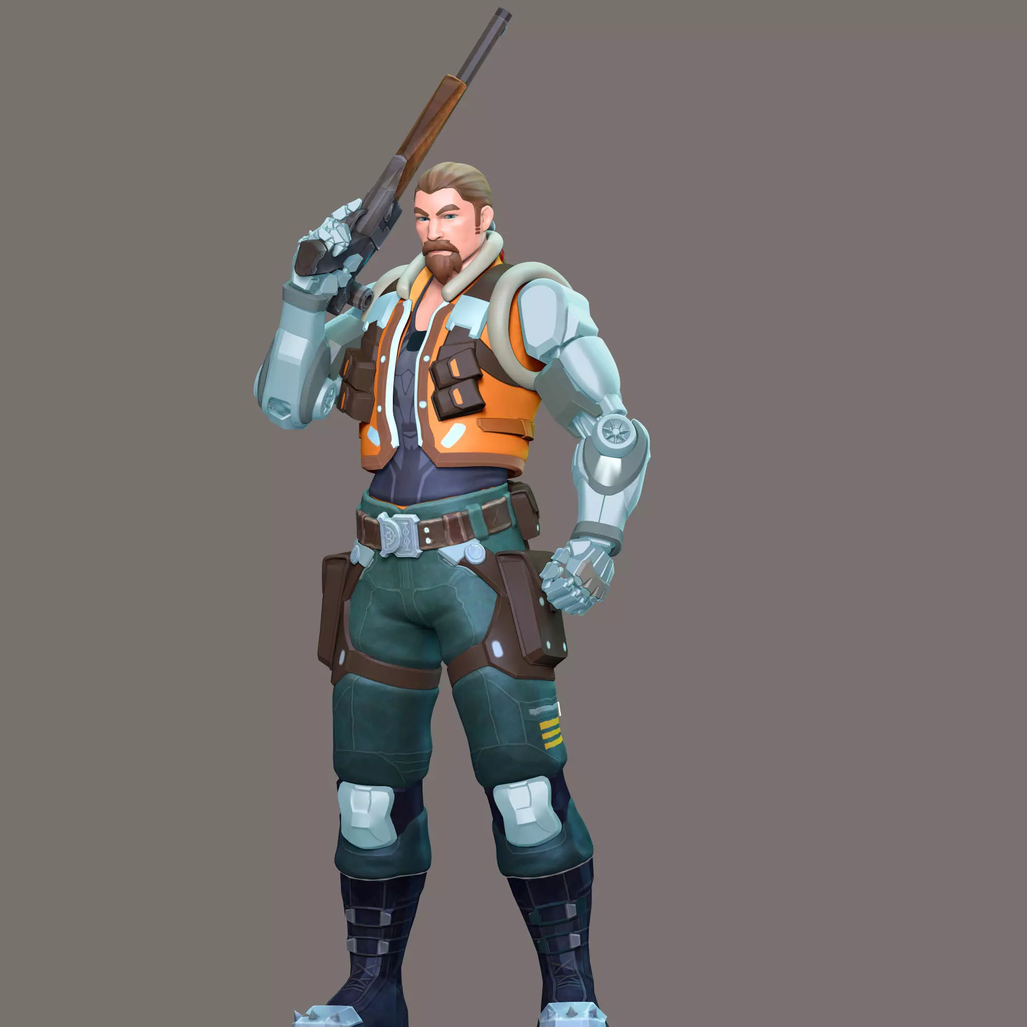 Breach - Valorant 3D print model_0