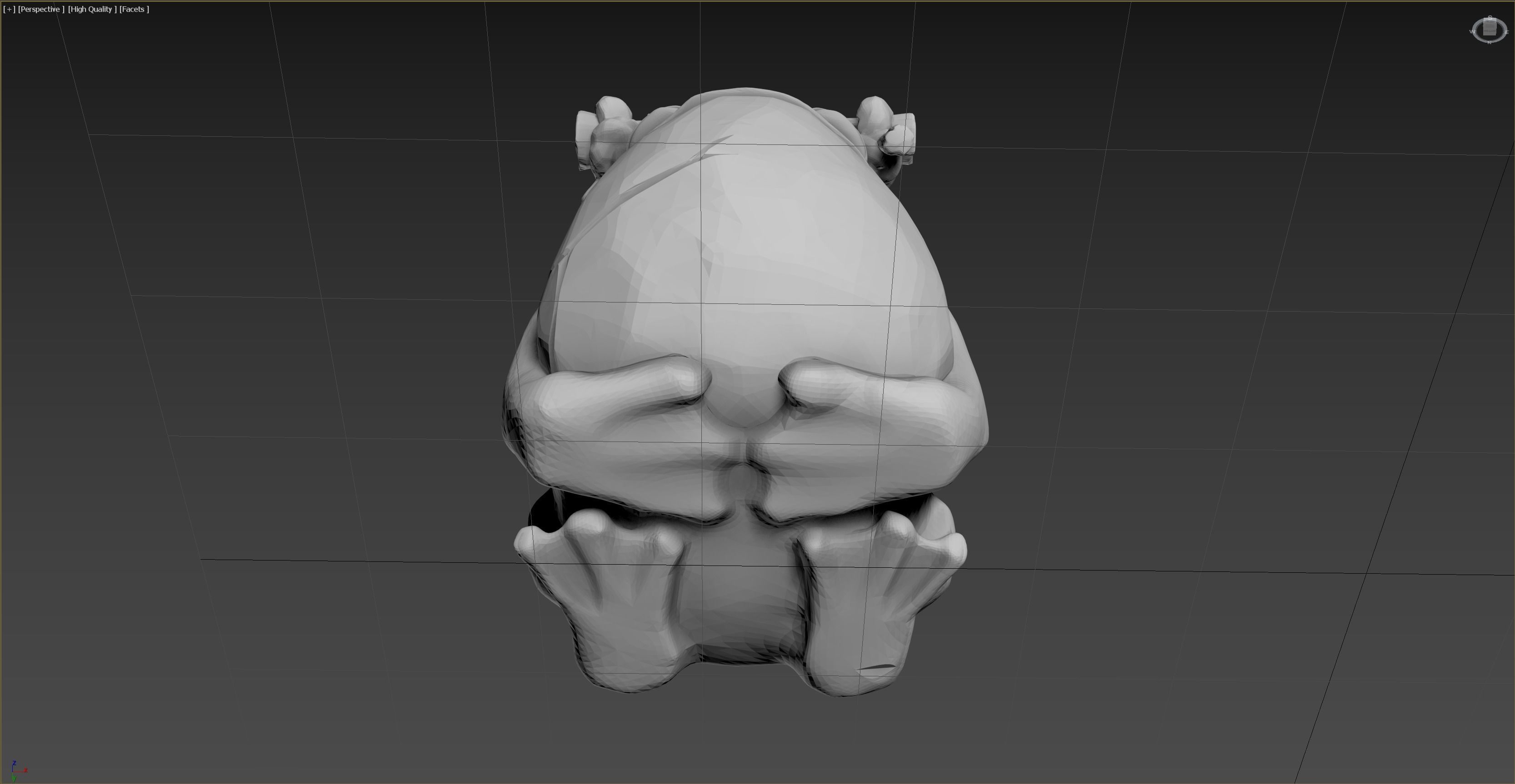 Sea of Thieves - Fog Piercing Frog Lantern 3D model_7