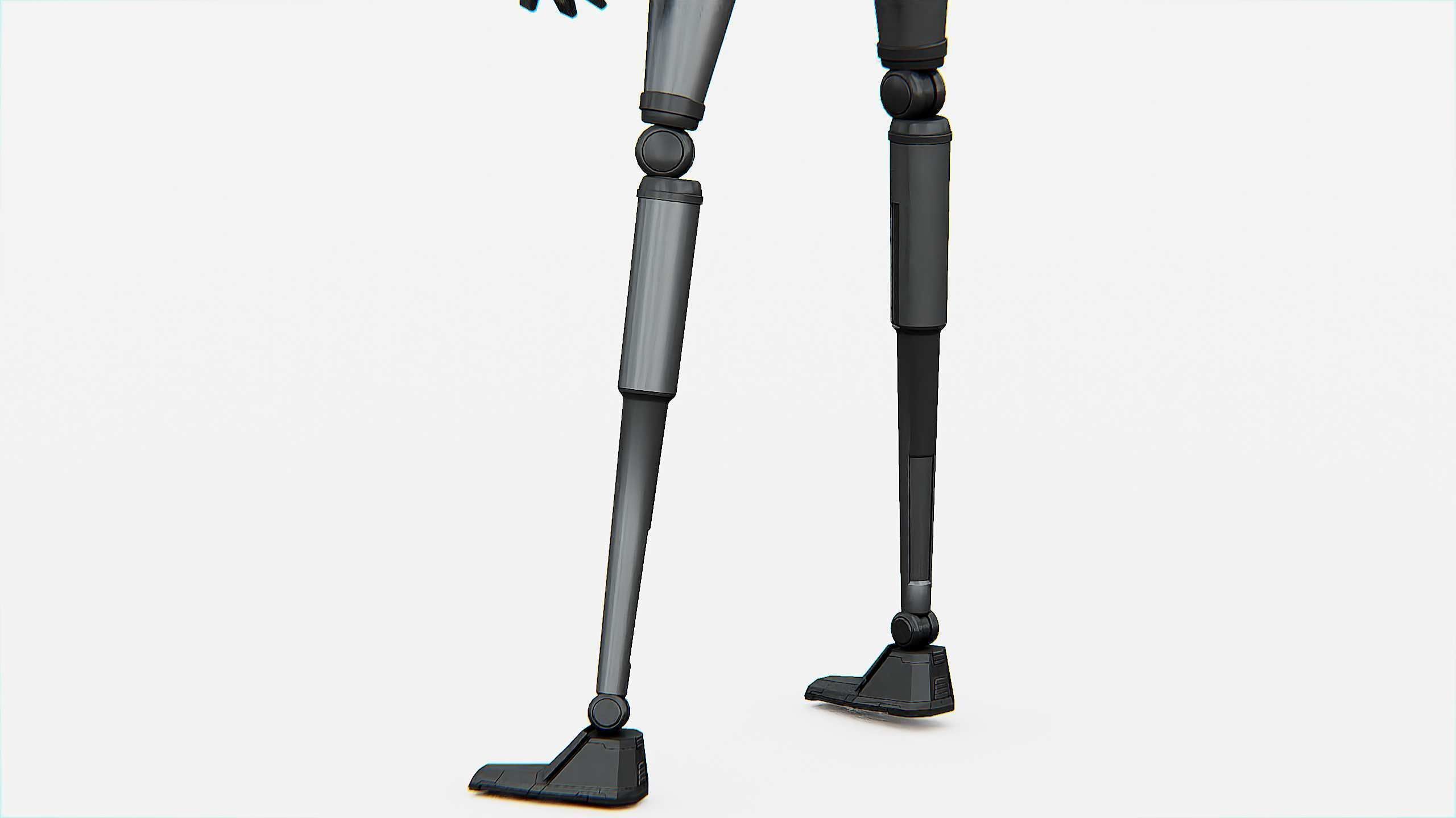 IMPERIAL DROID  Rigged for Unreal Engine - Unity - MIXAMO  3D model_26