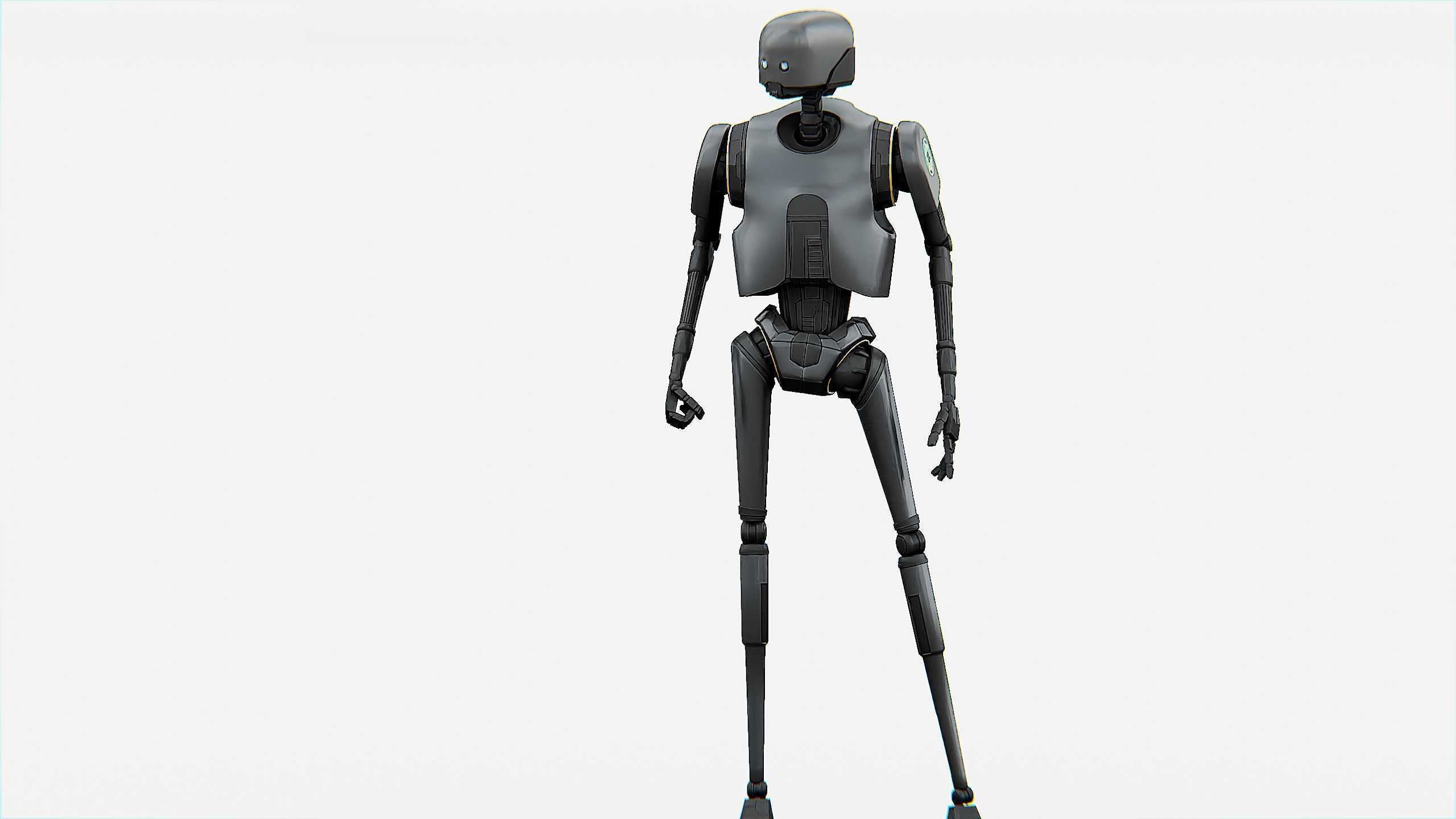IMPERIAL DROID  Rigged for Unreal Engine - Unity - MIXAMO  3D model_18