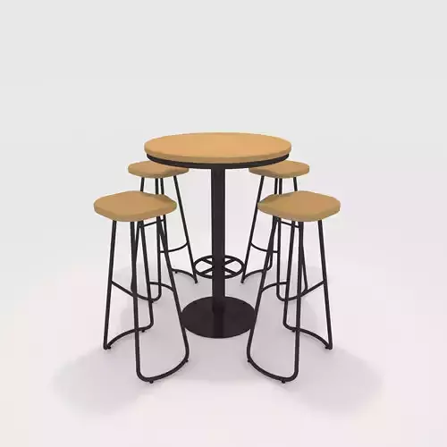 Bar Table And Chair 8
