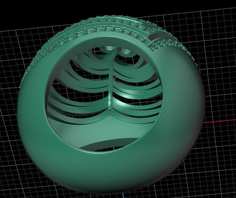 Heart Ring 3D print model_9