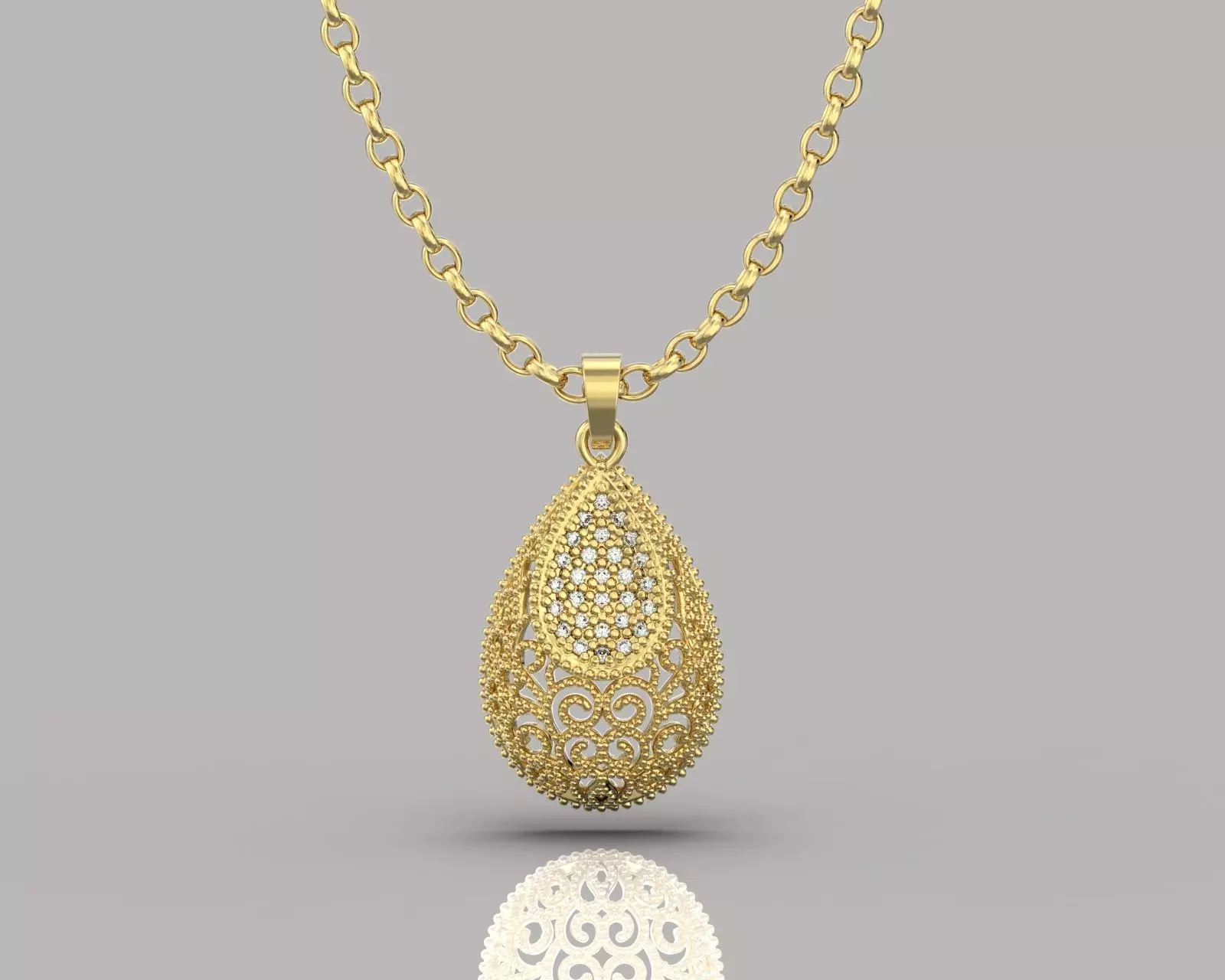 P 140 pendant 3D print model