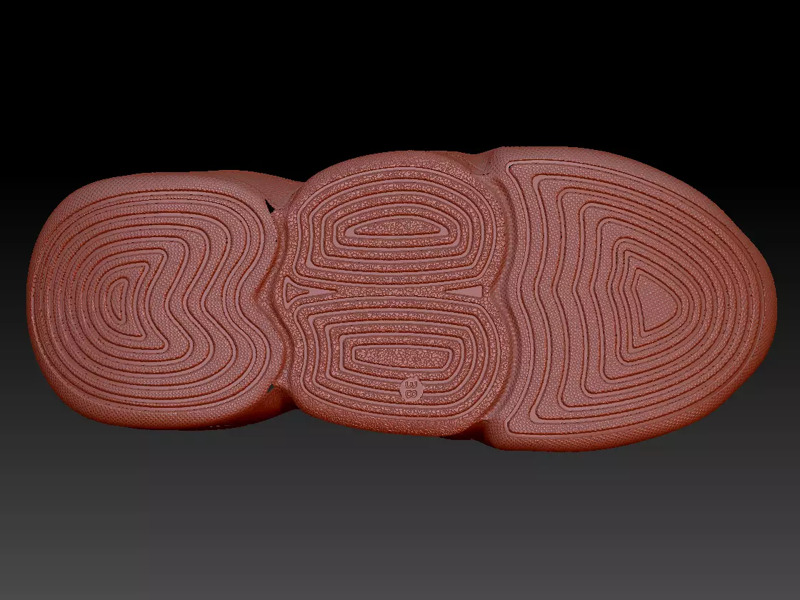 sole shoes 3D print model_0
