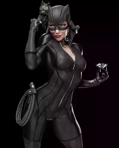 Cat Woman Stl  3D print model