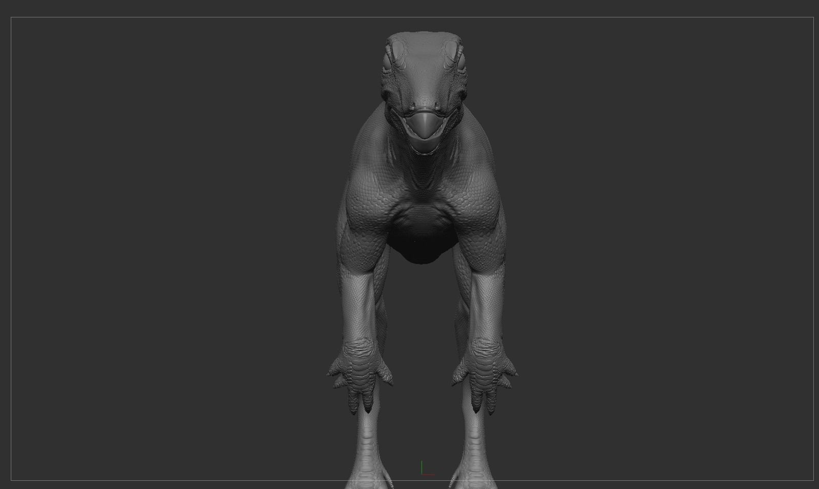 PisanosaurusNo hair Free low-poly 3D model_7