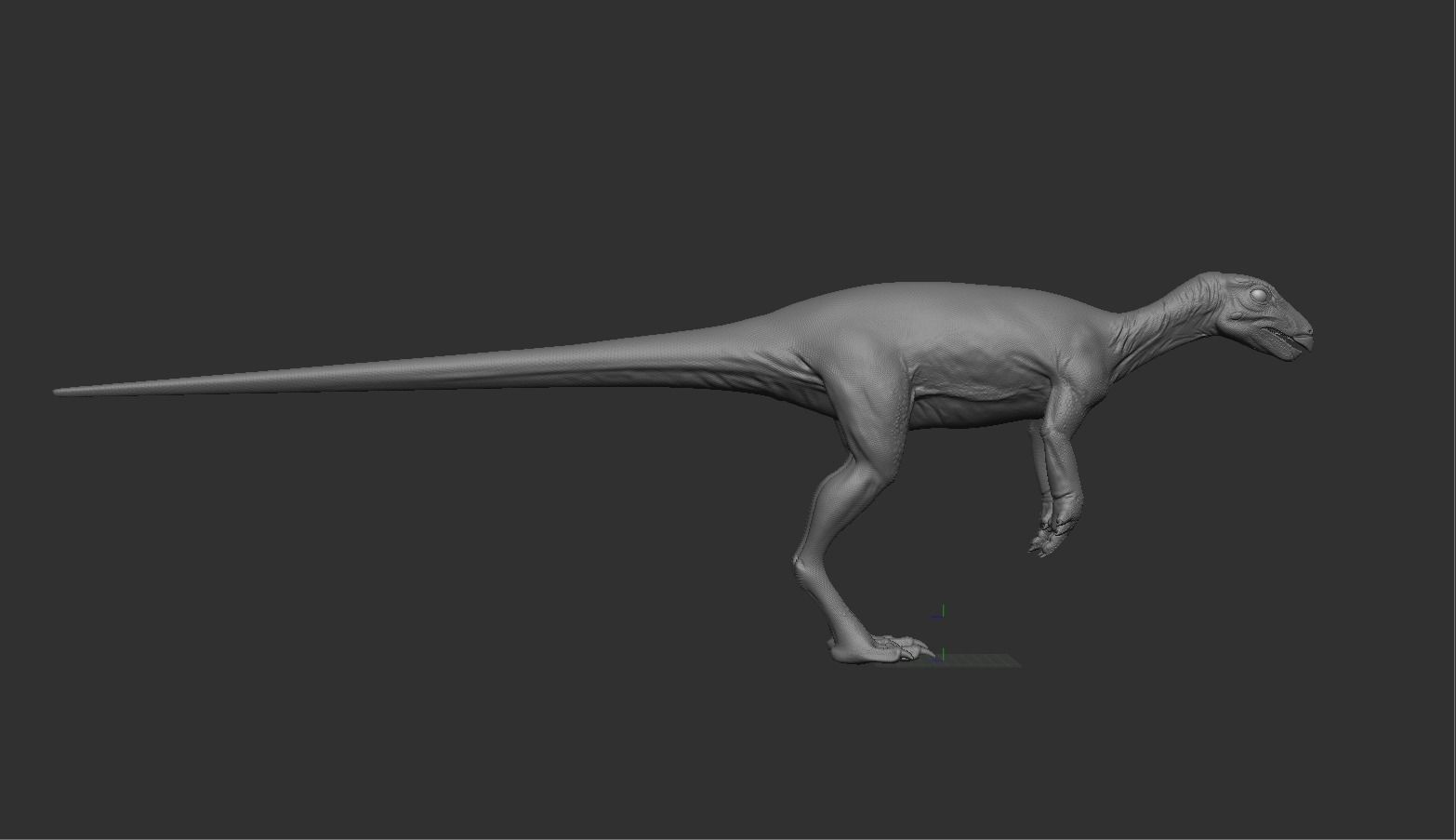 PisanosaurusNo hair Free low-poly 3D model_10