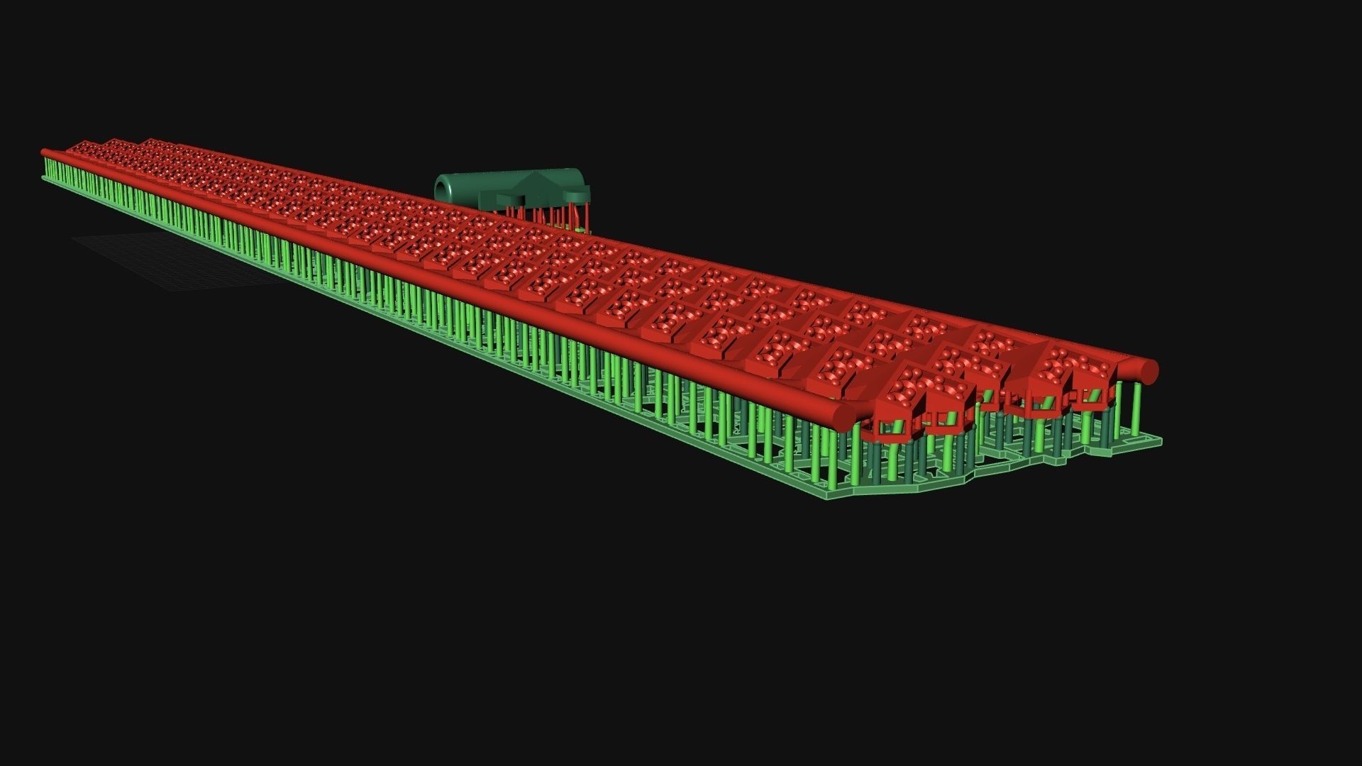 Facted Diamond Bracelet 3D print model_7