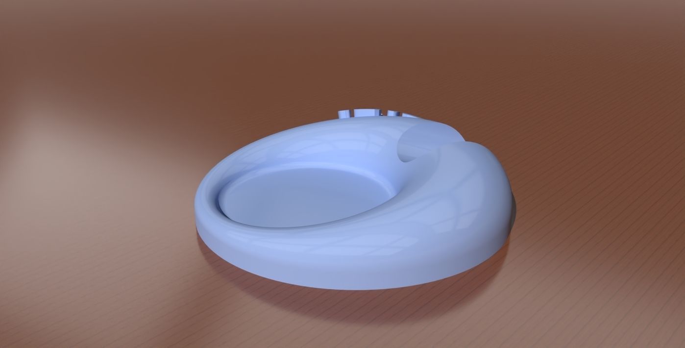 A YHVH themed teaspoon and used tea bag holder 3D print model_5