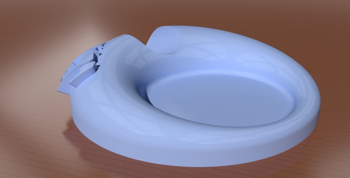 A YHVH themed teaspoon and used tea bag holder 3D print model_7