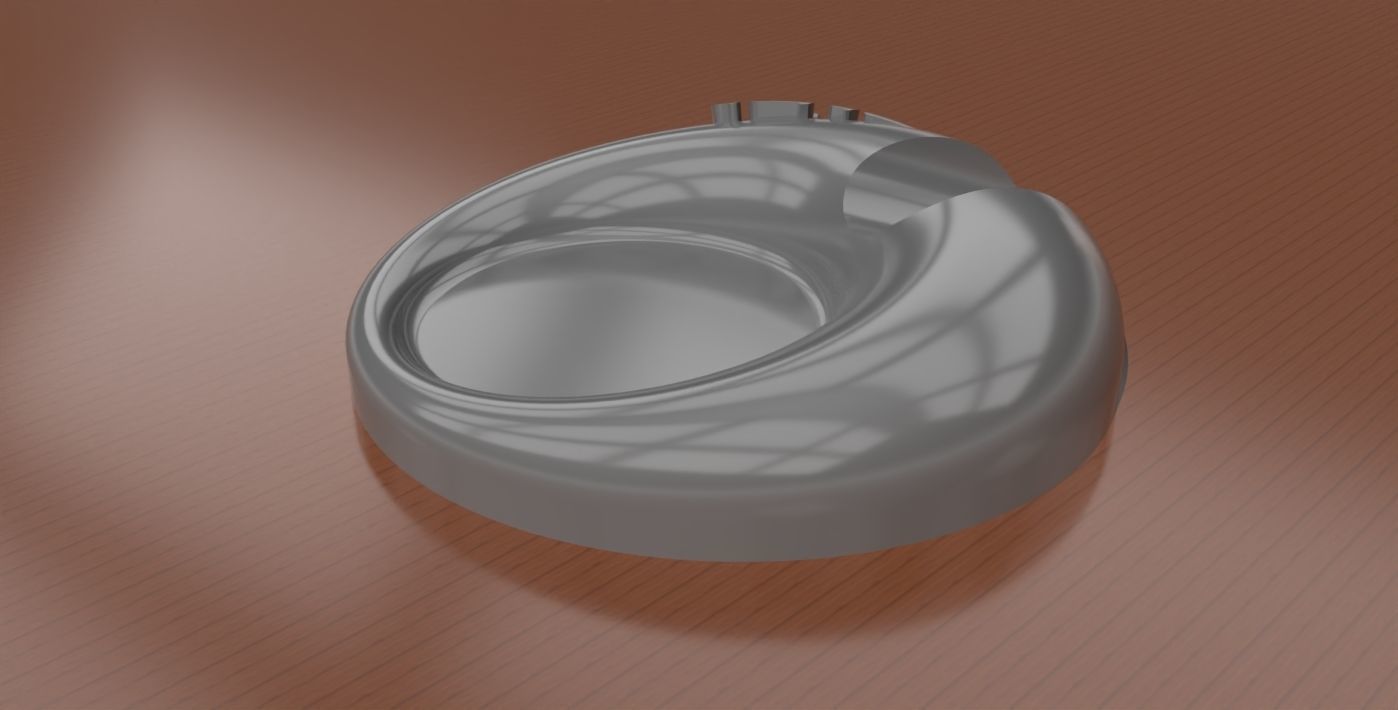 A YHVH themed teaspoon and used tea bag holder 3D print model_2