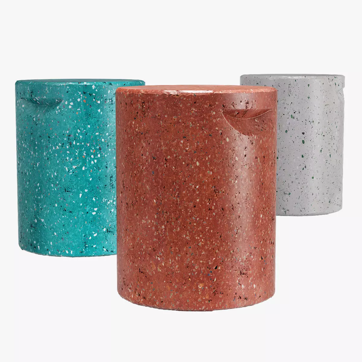 Ebern designs aurora terrazzo garden stool 3D model_0