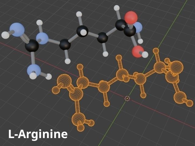 3D molecular model of amino acids 3D model rigged | CGTrader