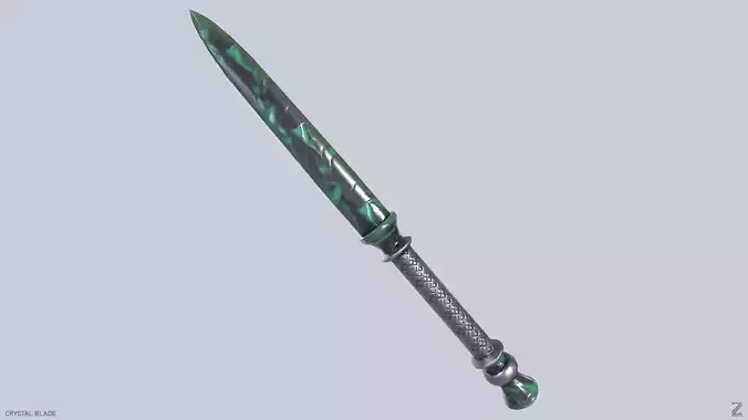 Crystal blade