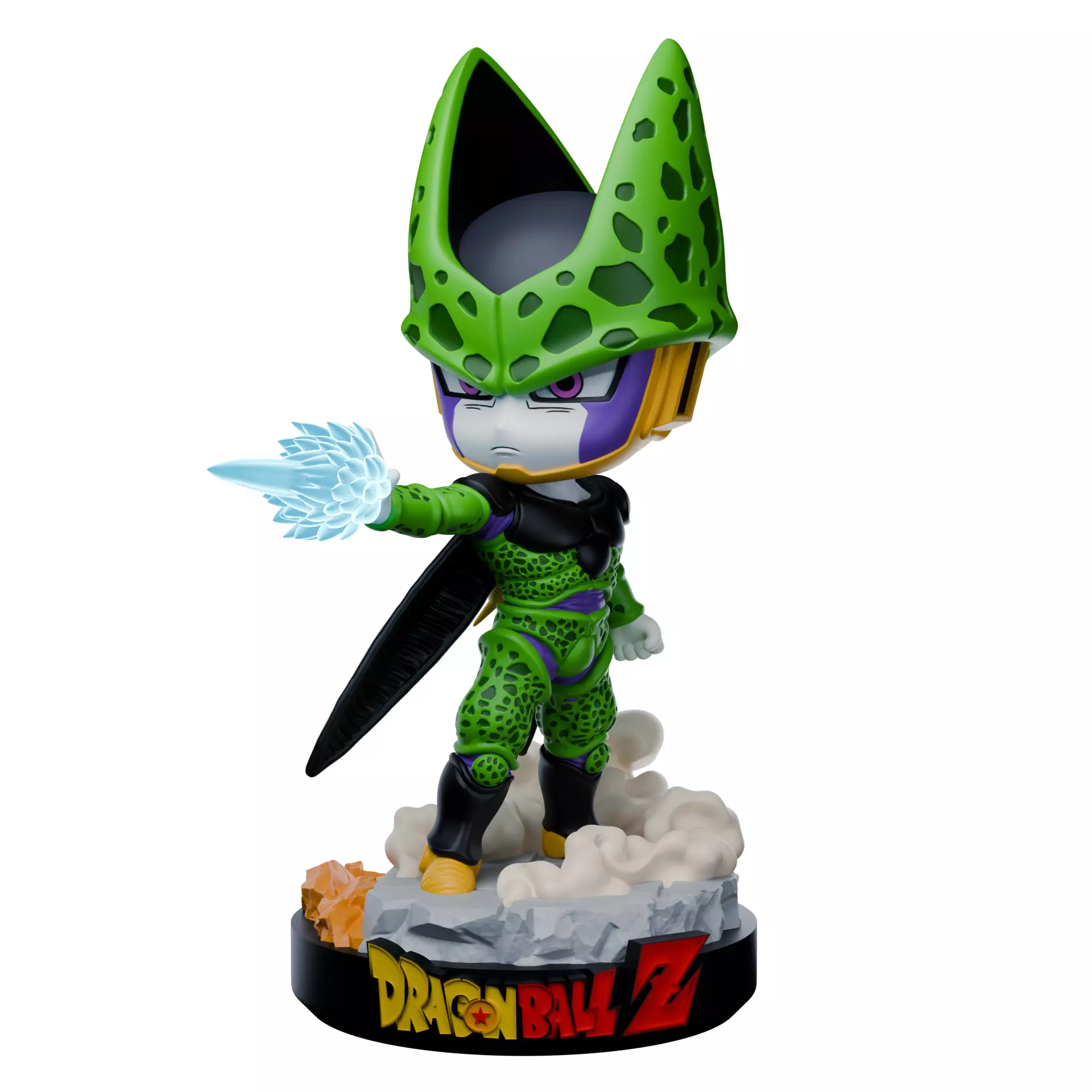 Dragon ball- Cell chibi 3D print model