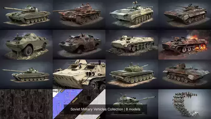 Soviet Military Vehicles Collection