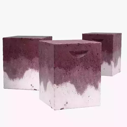 Ebern designs kent cubo garden stool 3D model