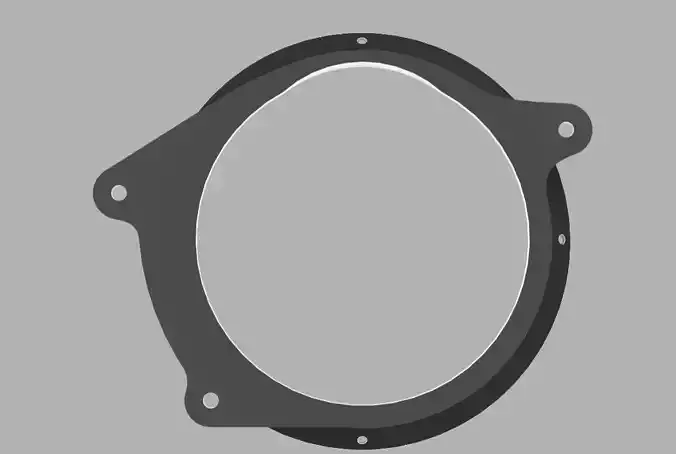 Mercedes benz W202 door speaker adapter 3d print