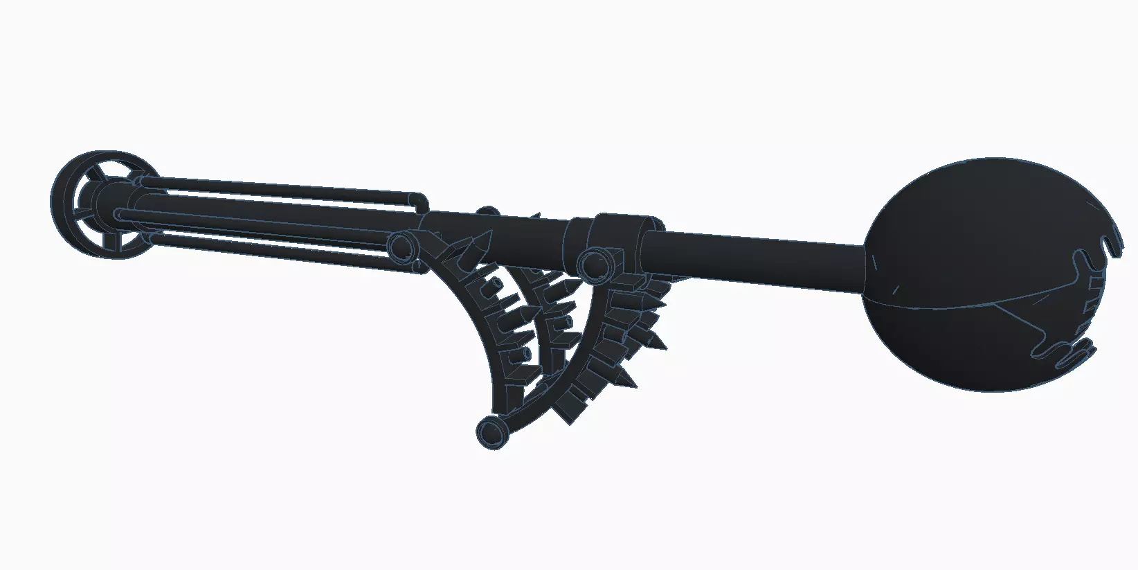 STAR WARS Jabba the Hutt GATEKEEPER Door Guard Droid STL FILES 3D model_0