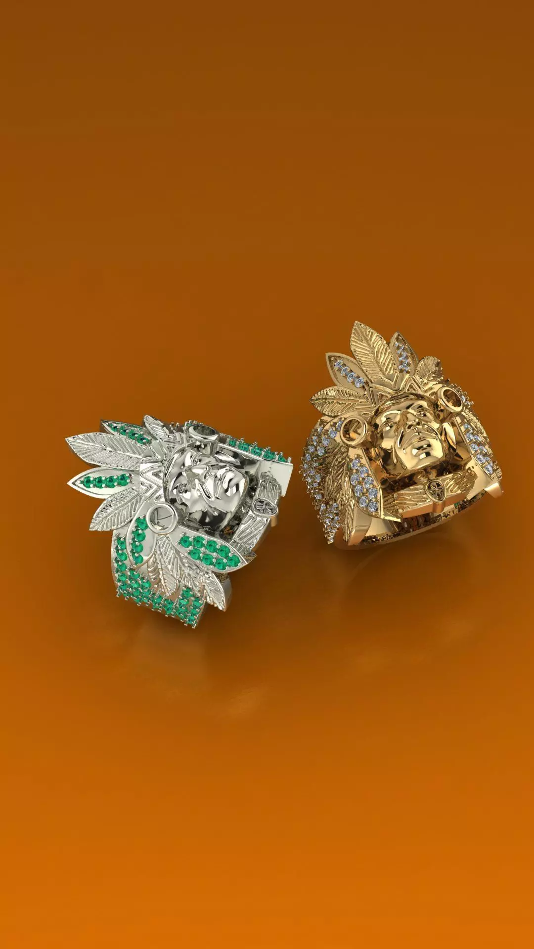 apache ring 3D print model_0