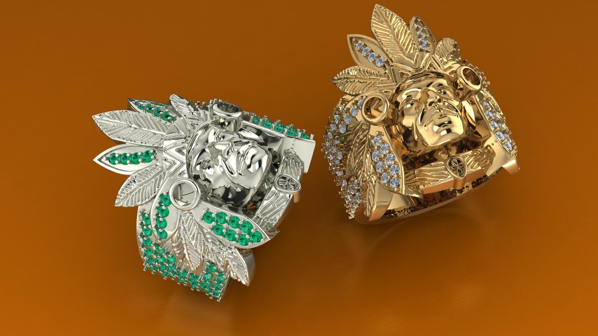 apache ring 3D print model_1