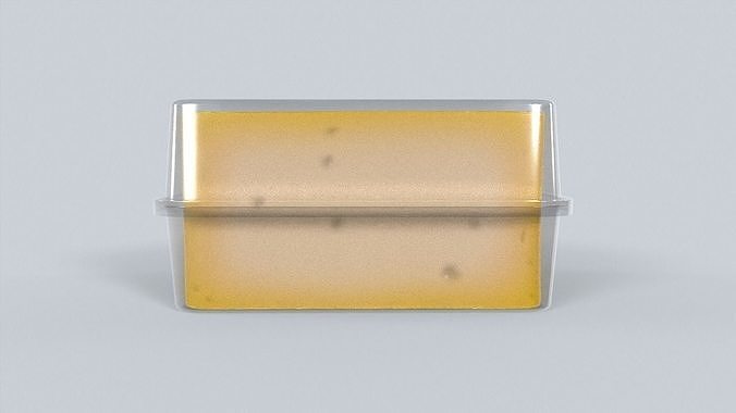 Pecorino Sardo Cheese Low-poly 3D model 2