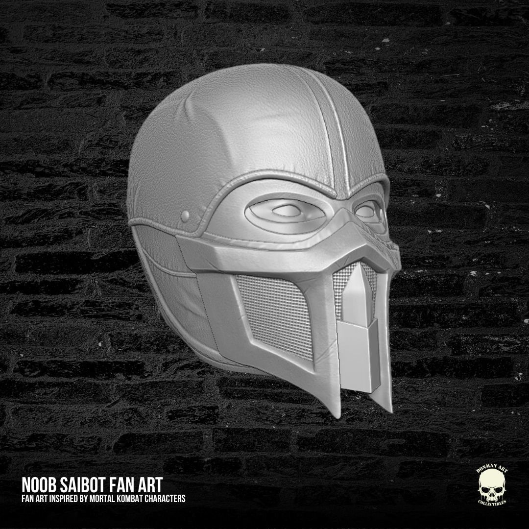 Noob Saibot MK Fan Art 3D printable File For Action Figures 3D print model_8