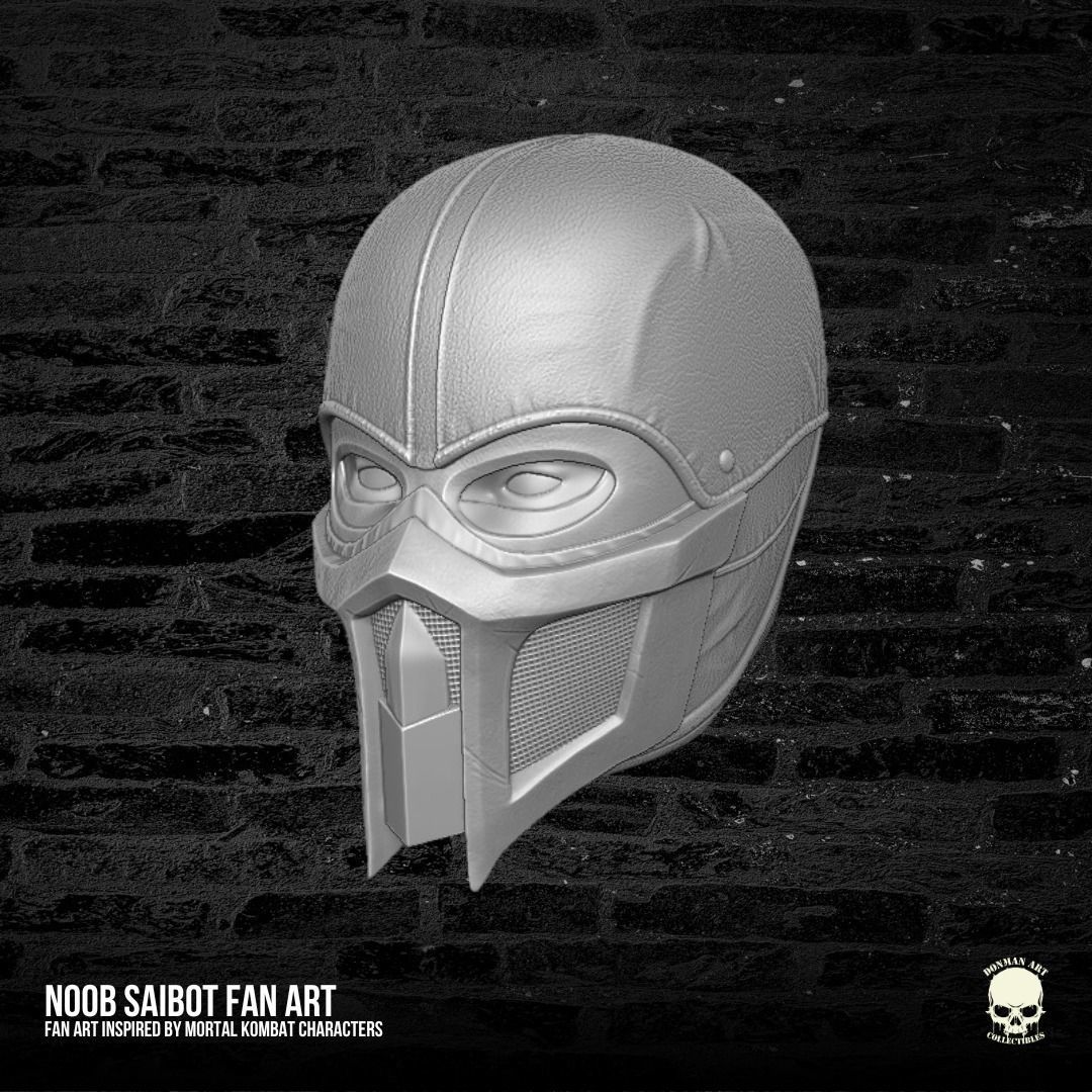 Noob Saibot MK Fan Art 3D printable File For Action Figures 3D print model_4