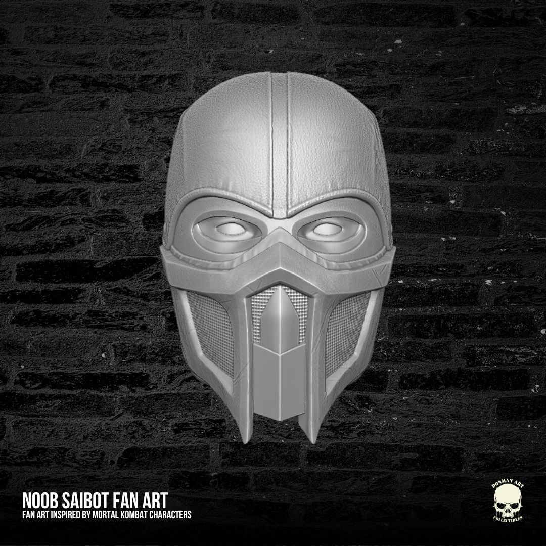 Noob Saibot MK Fan Art 3D printable File For Action Figures 3D print model_1